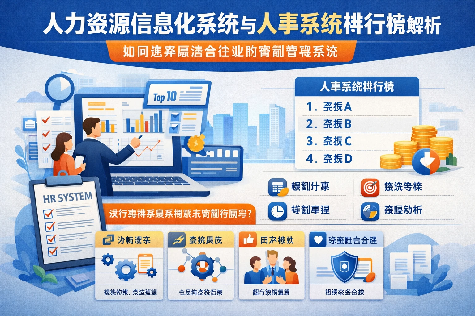人力资源信息化系统与人事系统排行榜解析:如何选择最适合企业的薪酬管理系统