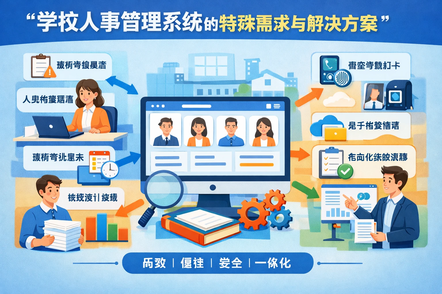 学校人事管理系统的特殊需求与解决方案