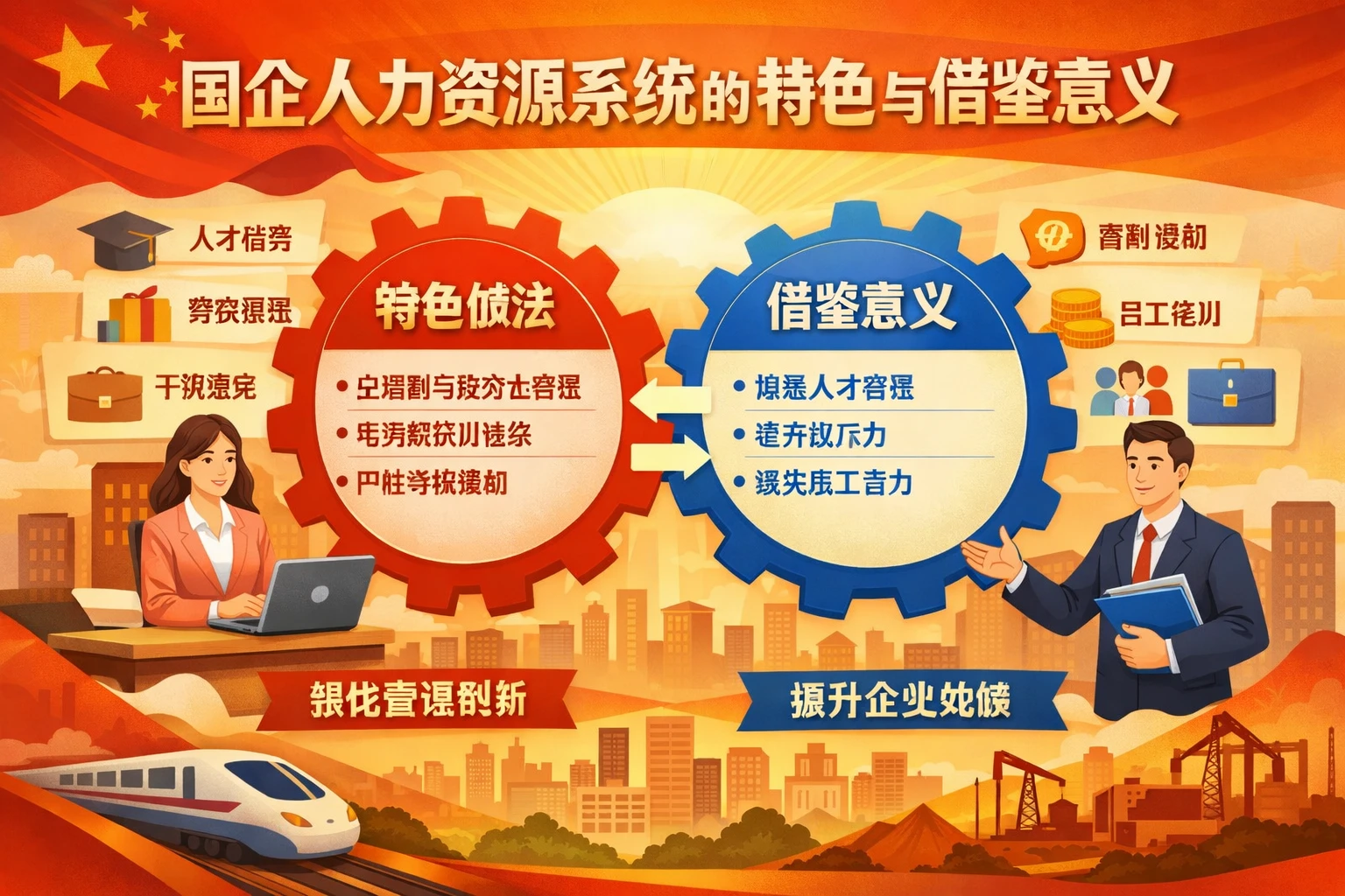 国企人力资源系统的特色与借鉴意义