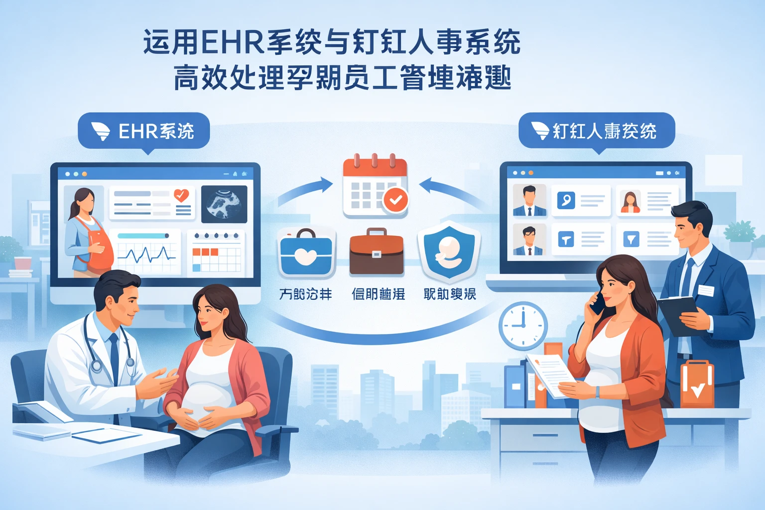 运用EHR系统与钉钉人事系统高效处理孕期员工管理难题