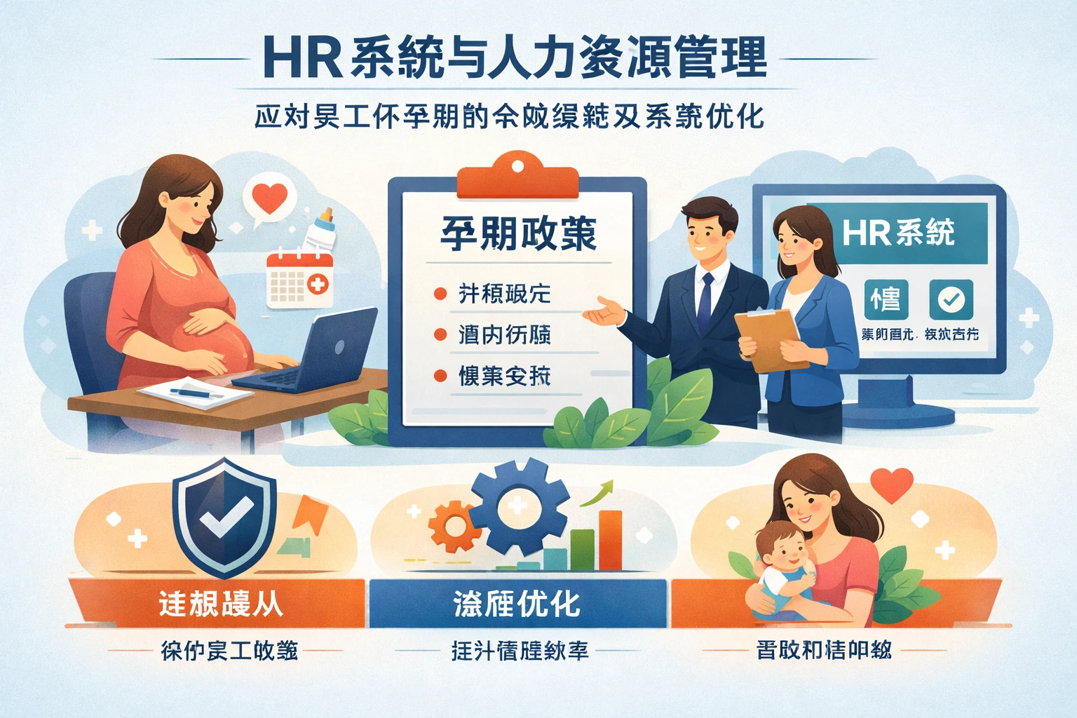 HR系统与人力资源管理：应对员工怀孕期的合规策略及系统优化