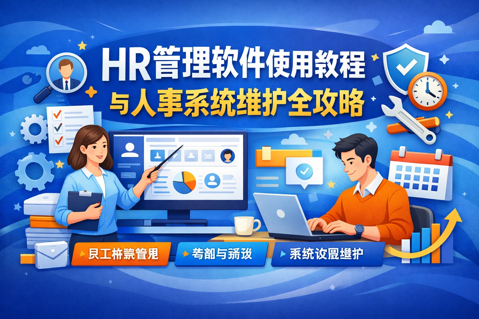 HR管理软件使用教程与人事系统维护全攻略