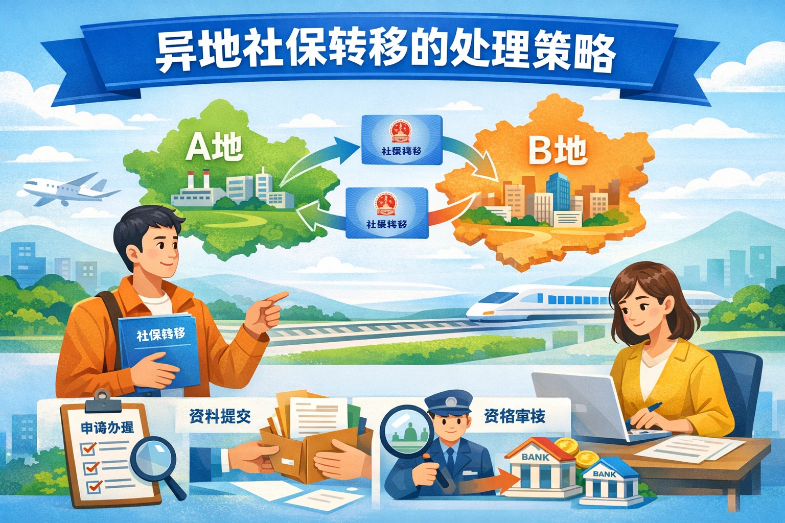 异地社保转移的处理策略