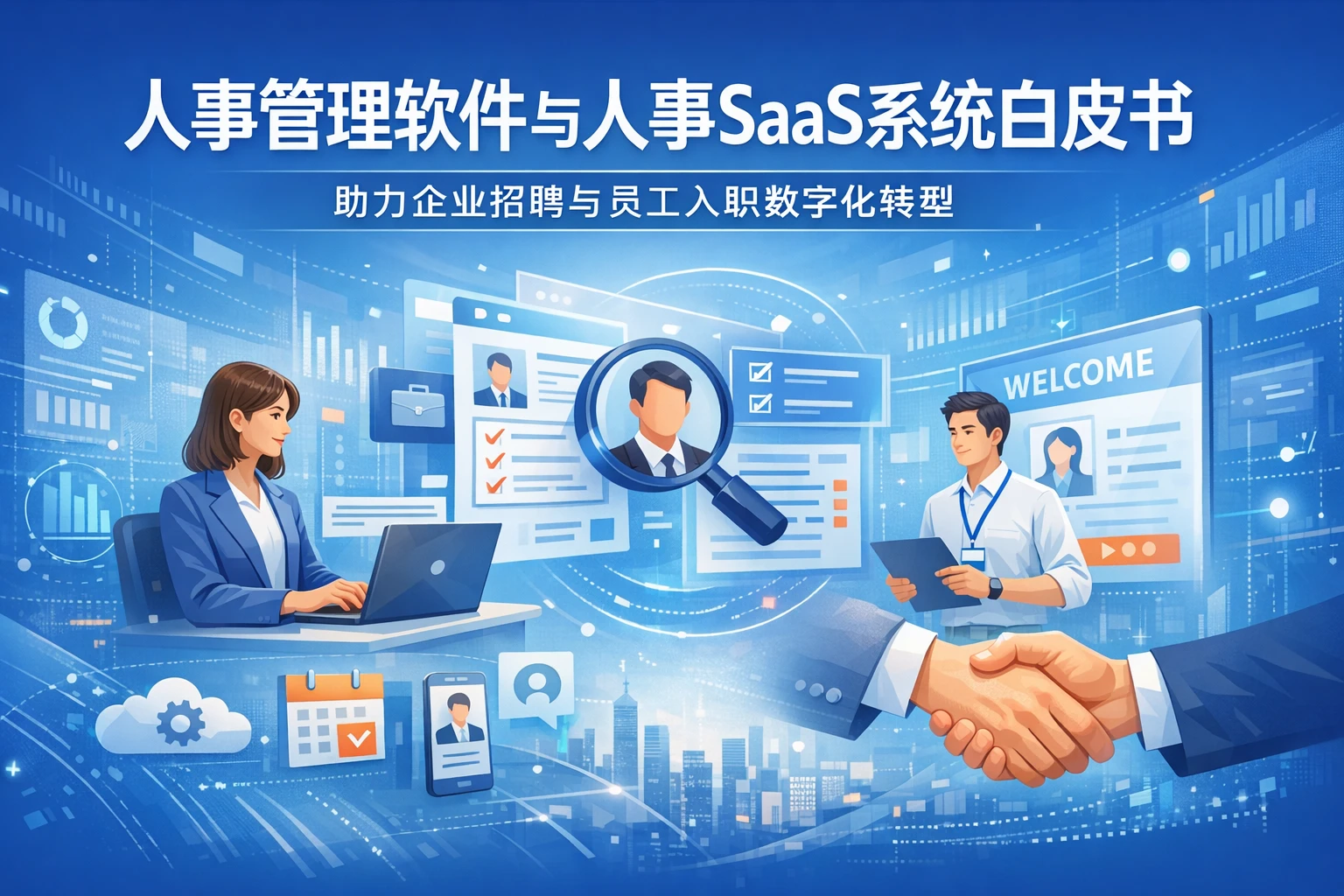 人事管理软件与人事SaaS系统白皮书:助力企业招聘与员工入职数字化转型