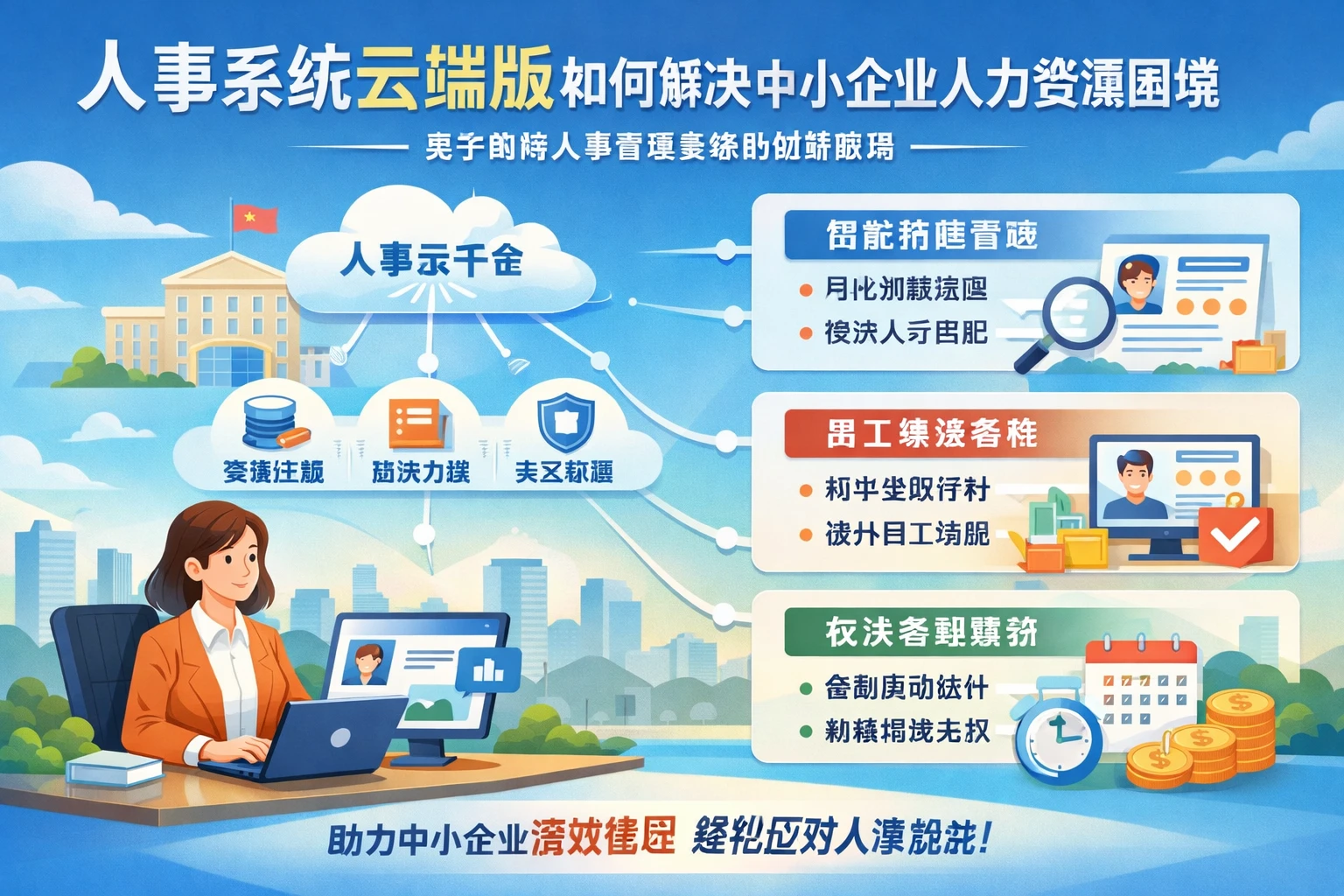 人事系统云端版如何解决中小企业人力资源困境——基于政府人事管理系统的创新应用