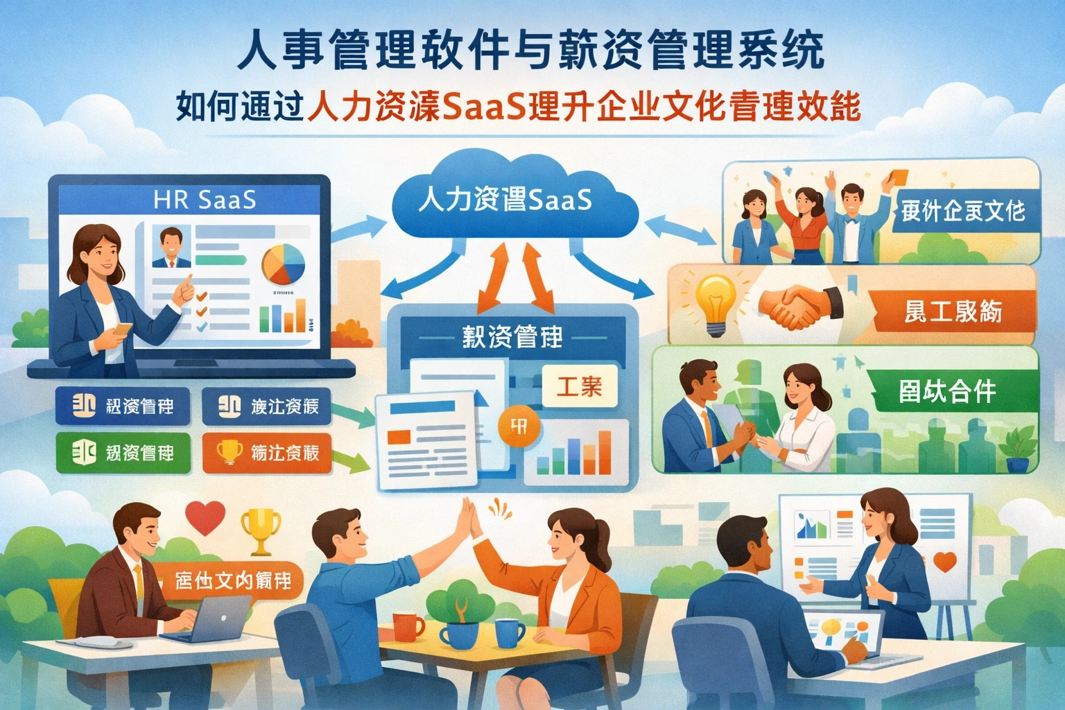 人事管理软件与薪资管理系统如何通过人力资源SaaS提升企业文化管理效能
