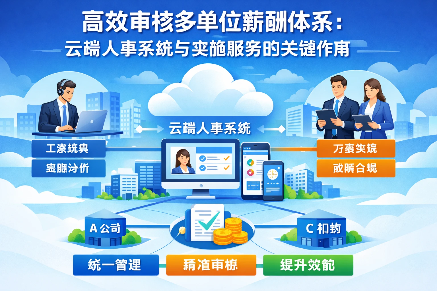高效审核多单位薪酬体系：云端人事系统与实施服务的关键作用