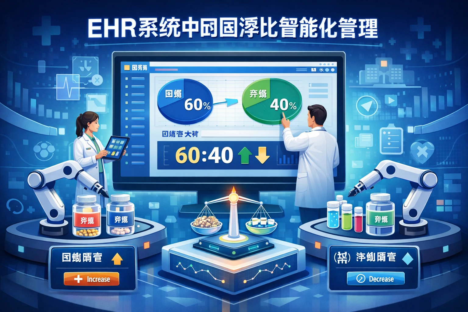 EHR系统中的固浮比智能化管理