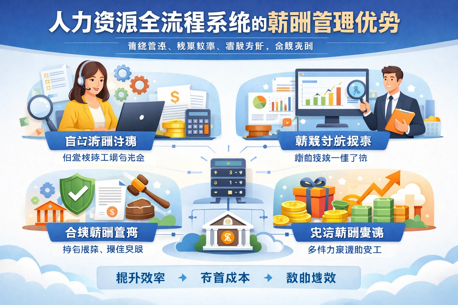 人力资源全流程系统的薪酬管理优势