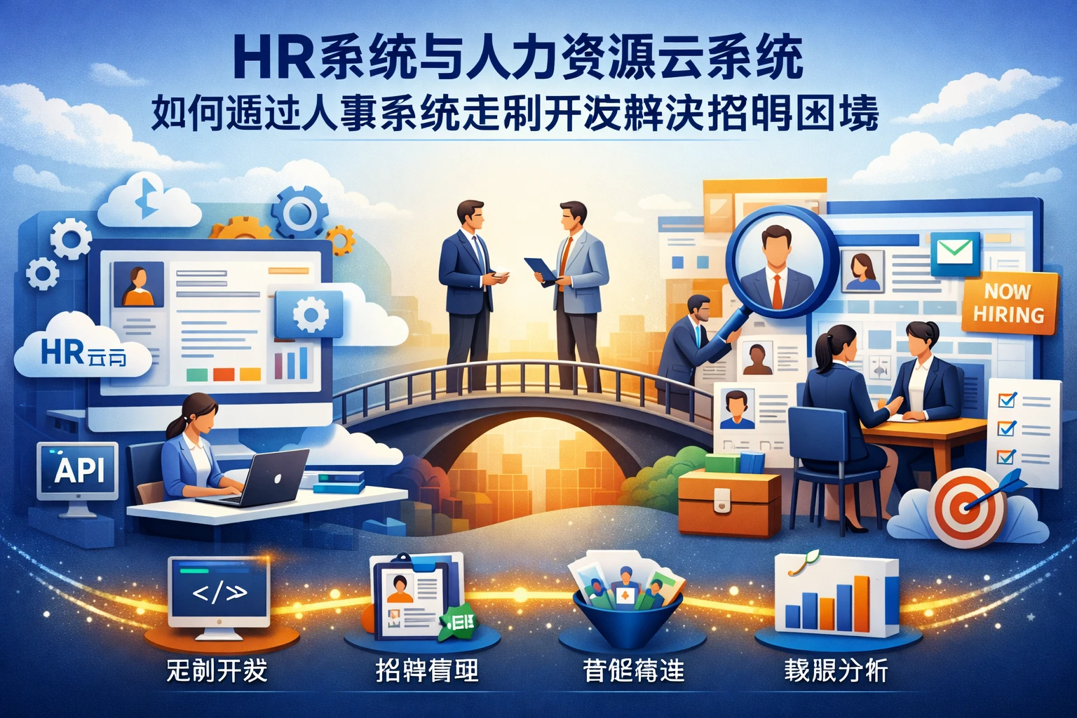 HR系统与人力资源云系统如何通过人事系统定制开发解决招聘困境