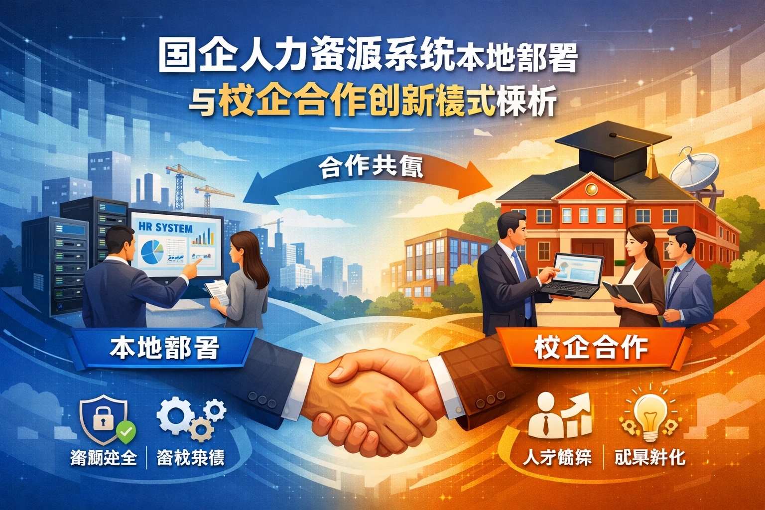 国企人力资源系统本地部署与校企合作创新模式探析