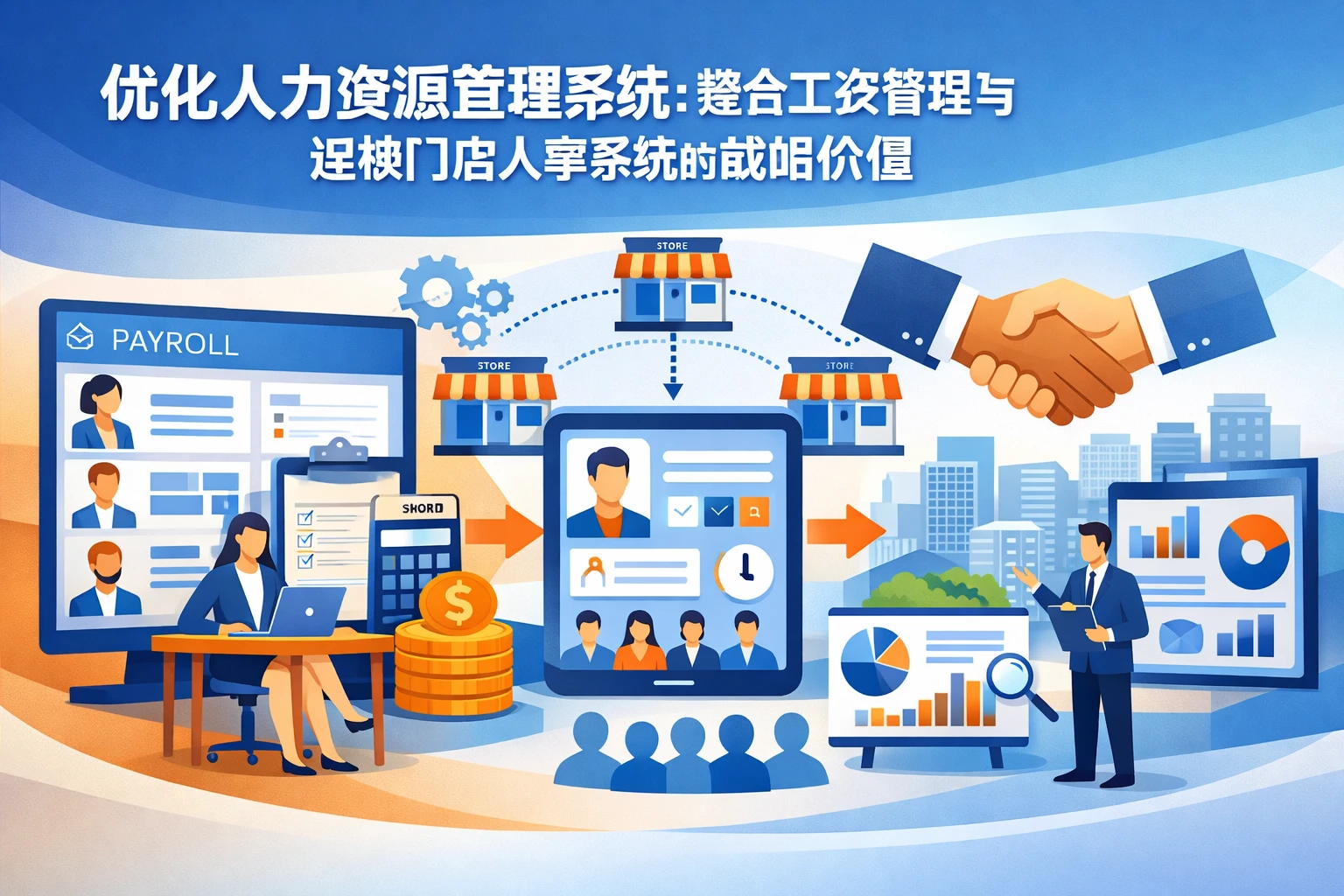 优化人力资源管理系统：整合工资管理与连锁门店人事系统的战略价值