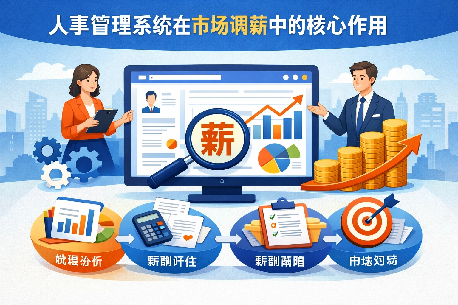 人事管理系统在市场调薪中的核心作用