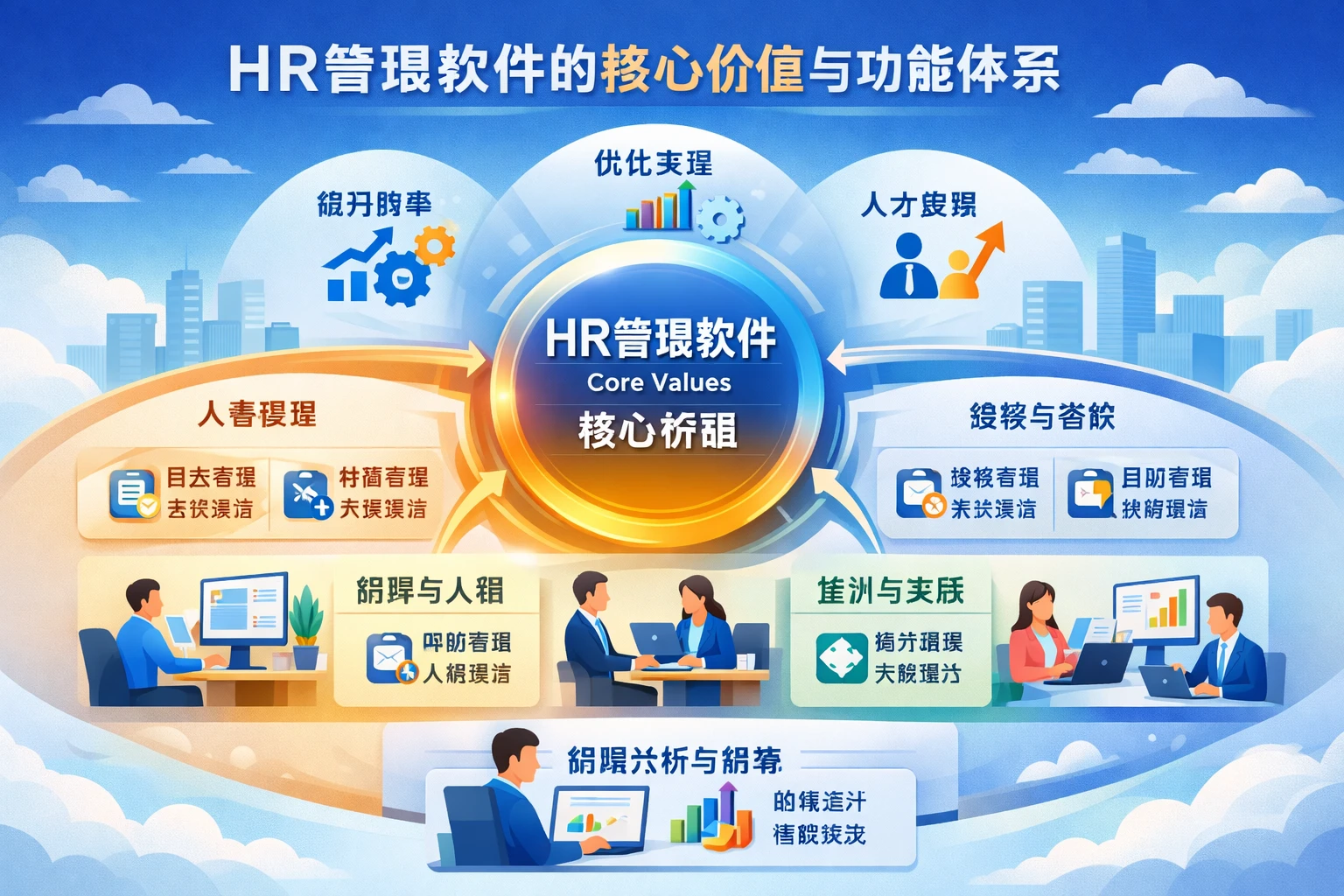 HR管理软件的核心价值与功能体系