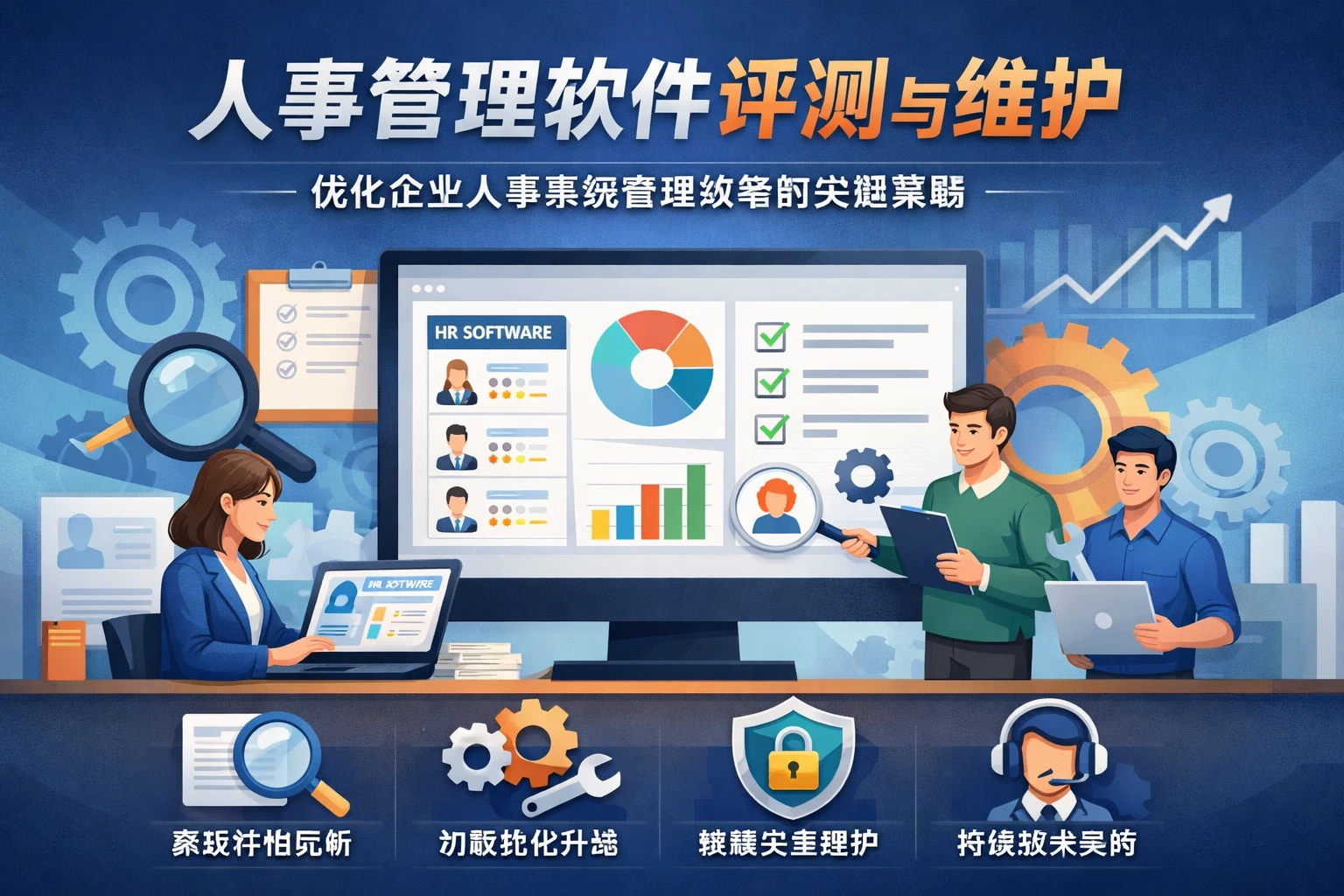 人事管理软件评测与维护：优化企业人事系统管理效率的关键策略