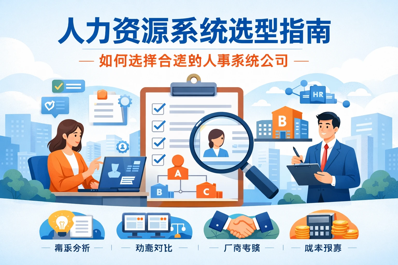 人力资源系统选型指南：如何选择合适的人事系统公司