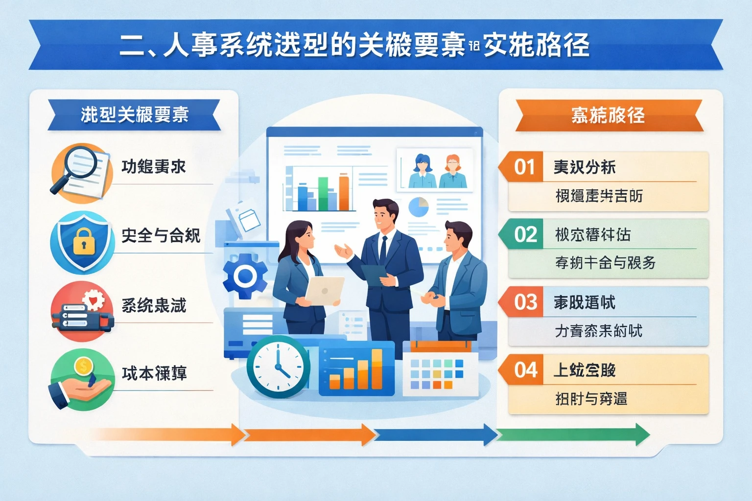 二、人事系统选型的关键要素与实施路径