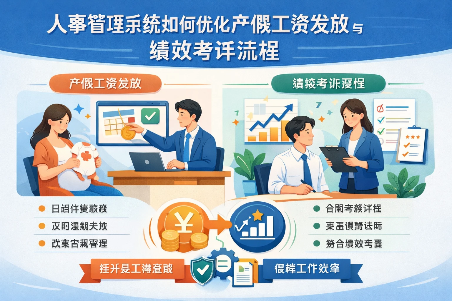 人事管理系统如何优化产假工资发放与绩效考评流程