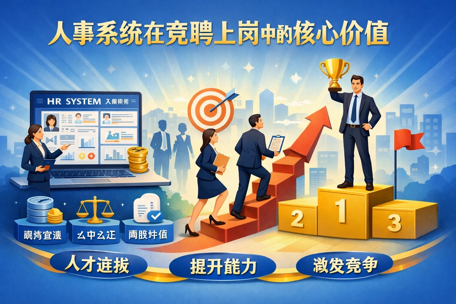 人事系统在竞聘上岗中的核心价值