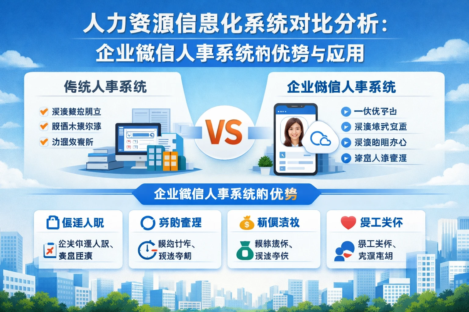 人力资源信息化系统对比分析：企业微信人事系统的优势与应用