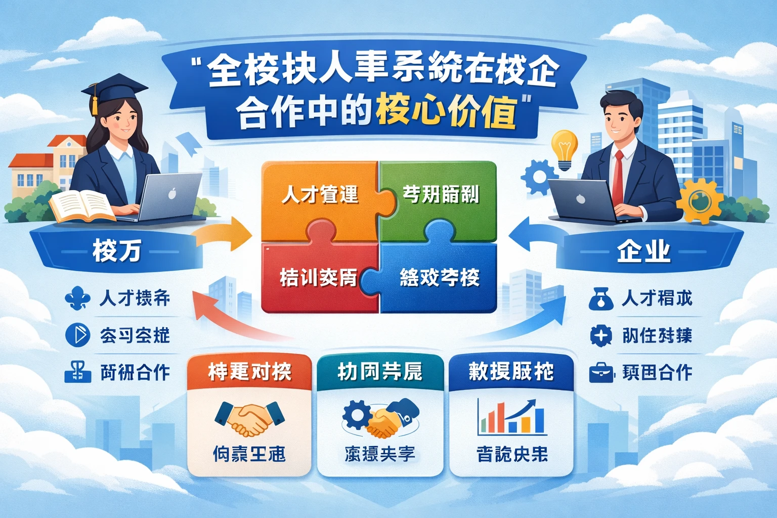 全模块人事系统在校企合作中的核心价值