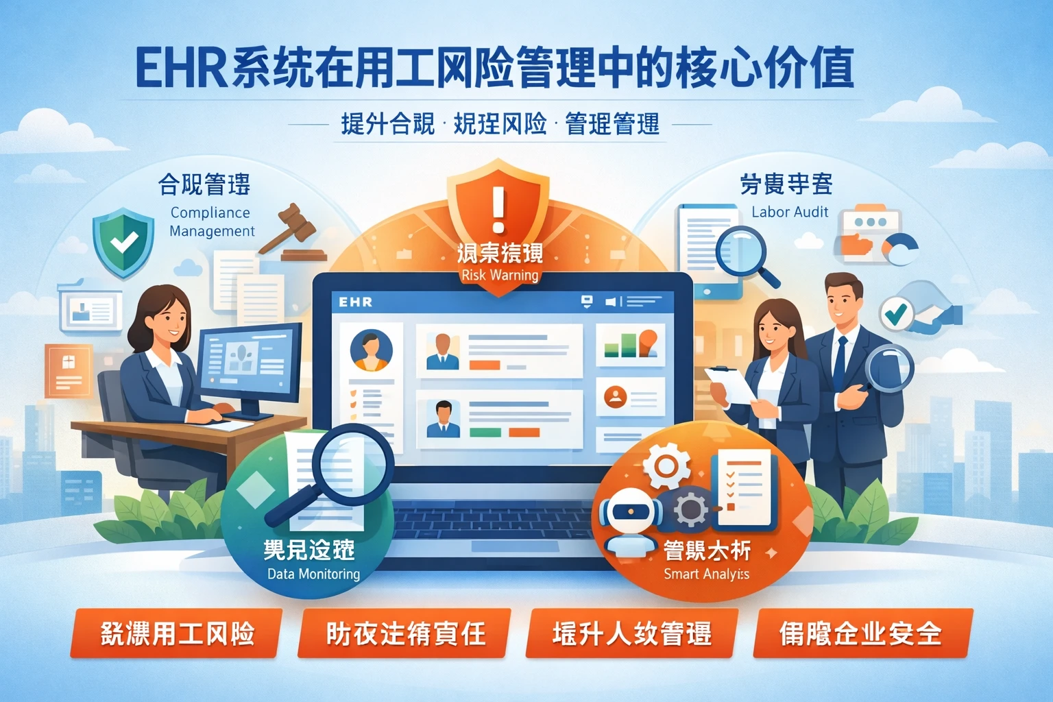 ehr系统在用工风险管理中的核心价值