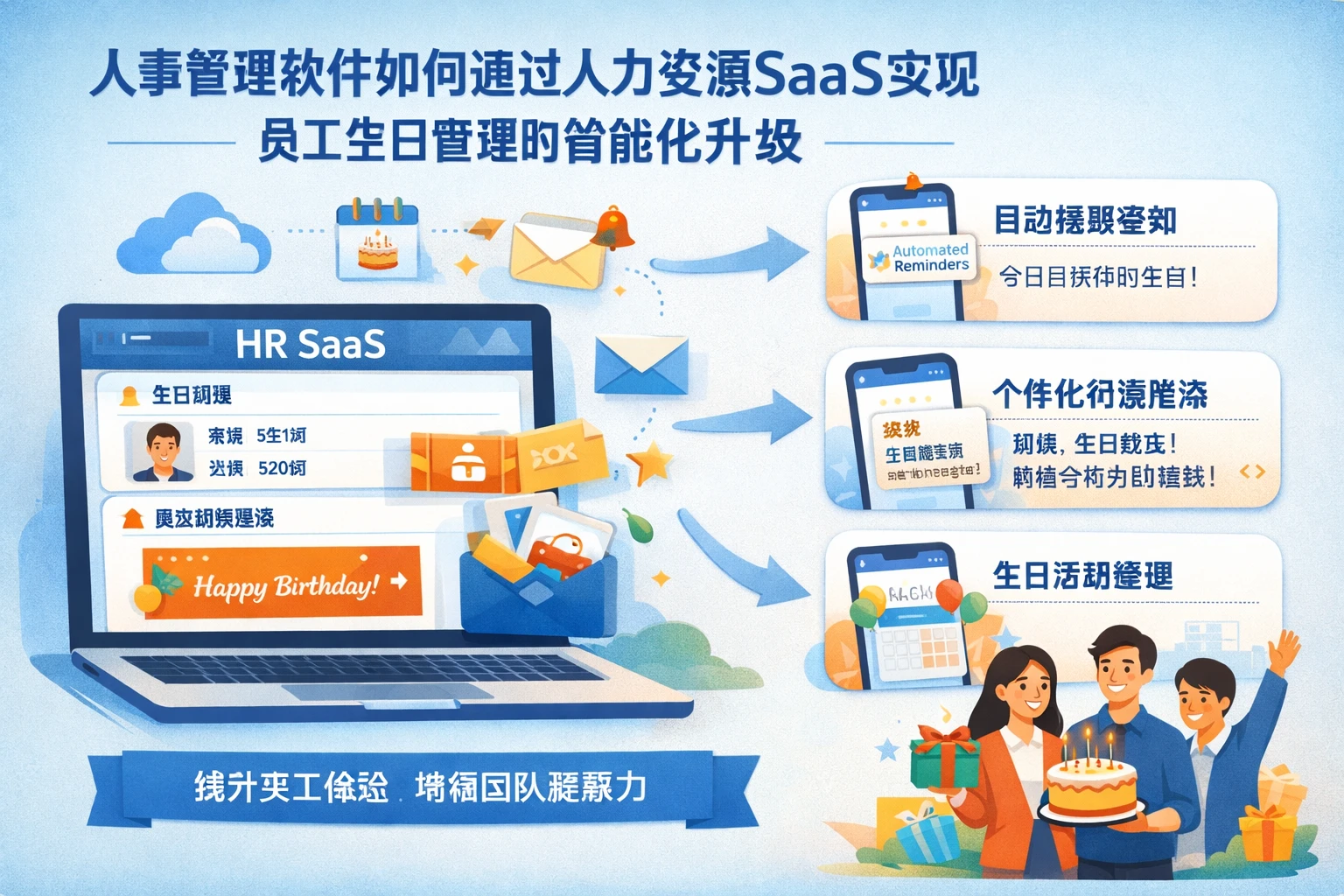 人事管理软件如何通过人力资源SaaS实现员工生日管理的智能化升级