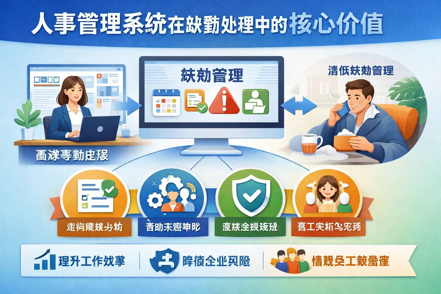 人事管理系统在缺勤处理中的核心价值