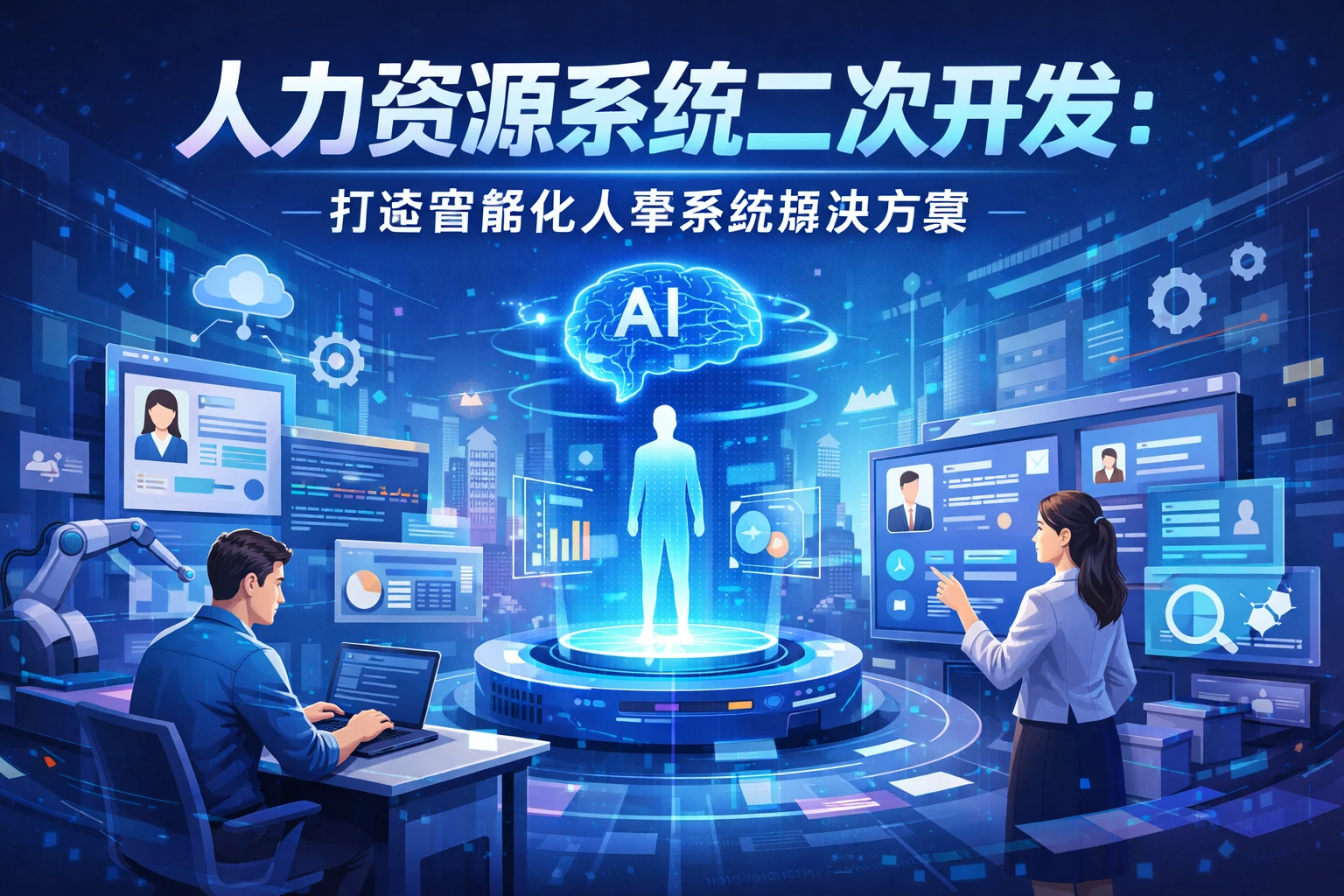 人力资源系统二次开发：打造智能化人事系统解决方案