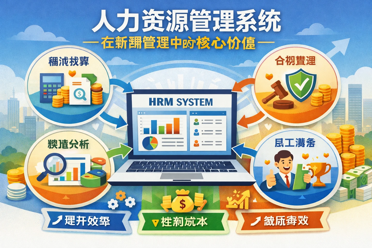 人力资源管理系统在薪酬管理中的核心价值