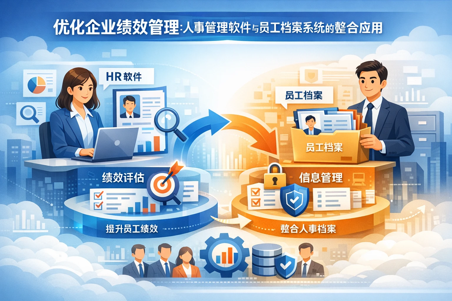 优化企业绩效管理：人事管理软件与员工档案系统的整合应用