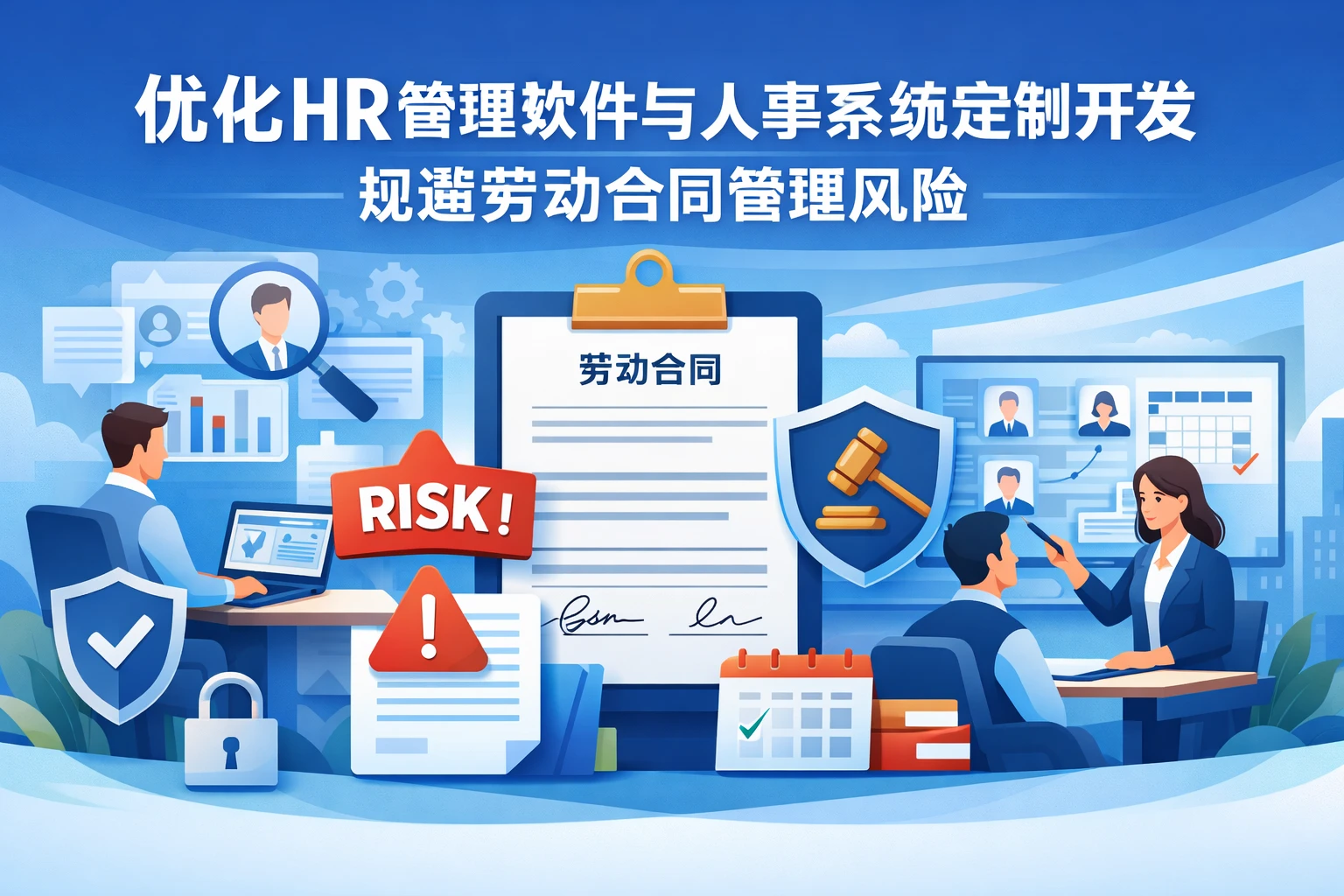 优化HR管理软件与人事系统定制开发，规避劳动合同管理风险