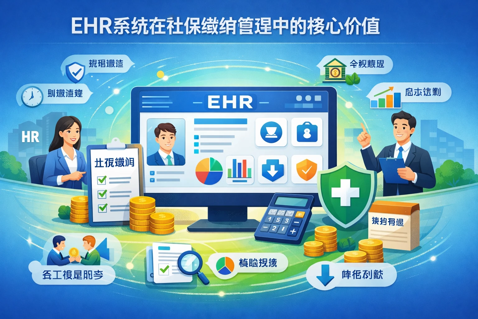 EHR系统在社保缴纳管理中的核心价值