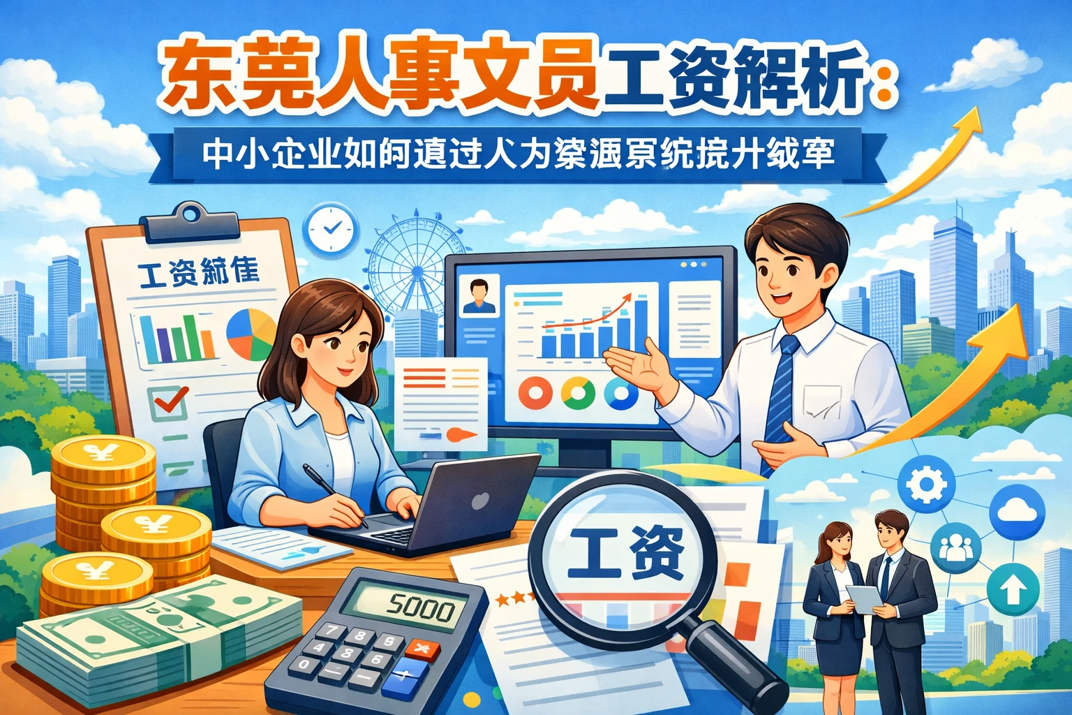 东莞人事文员工资解析:中小企业如何通过人力资源系统提升效率