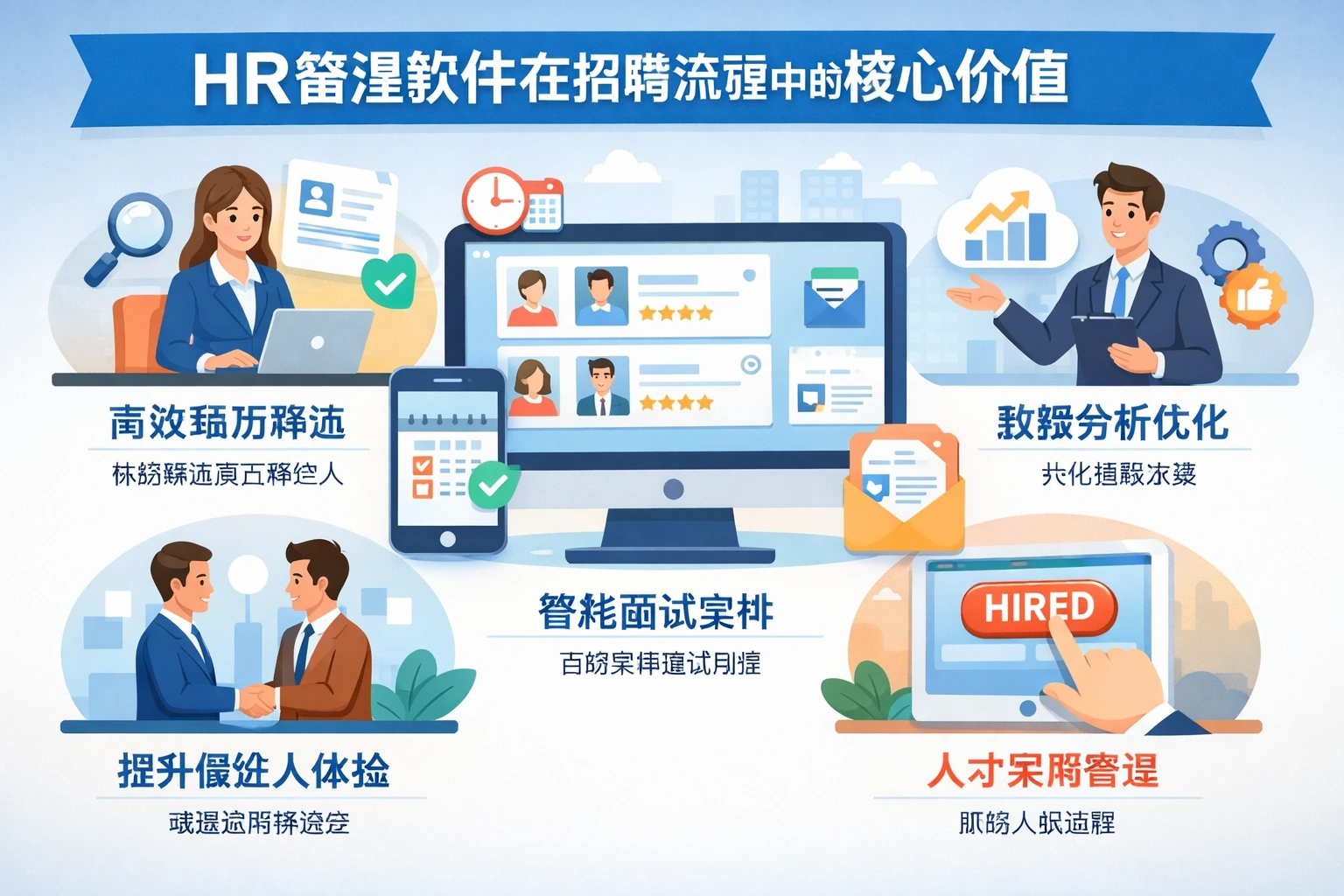 HR管理软件在招聘流程中的核心价值