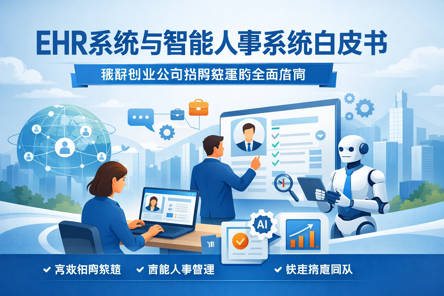 ehr系统与智能人事系统白皮书：破解创业公司招聘难题的全面指南