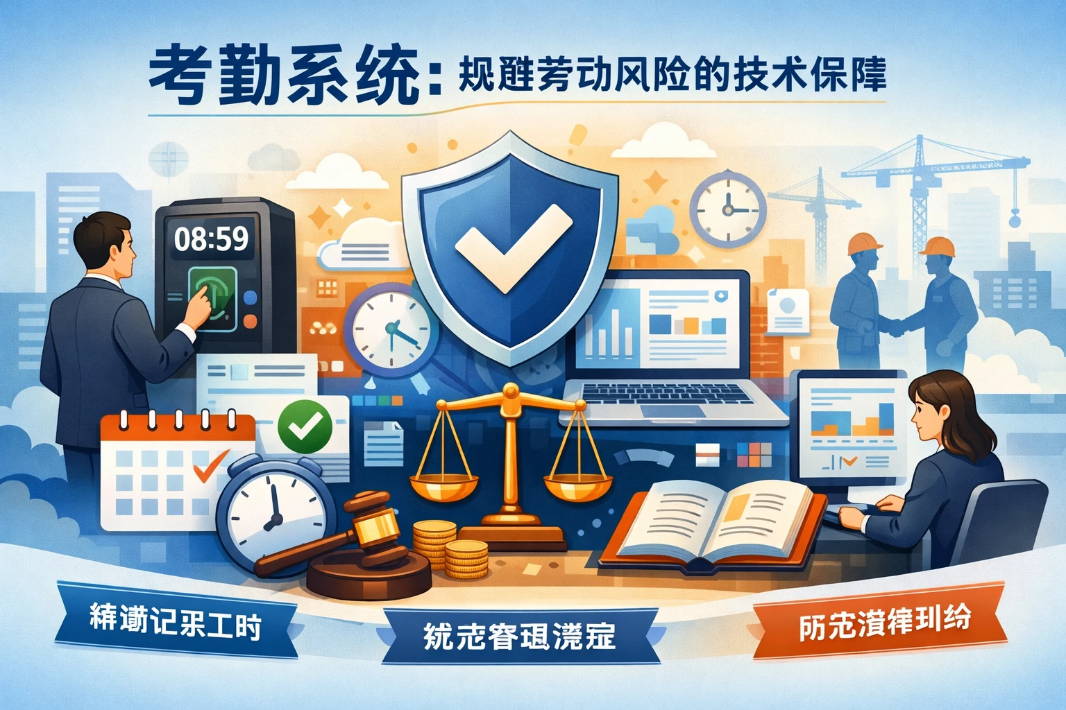 考勤系统：规避劳动风险的技术保障