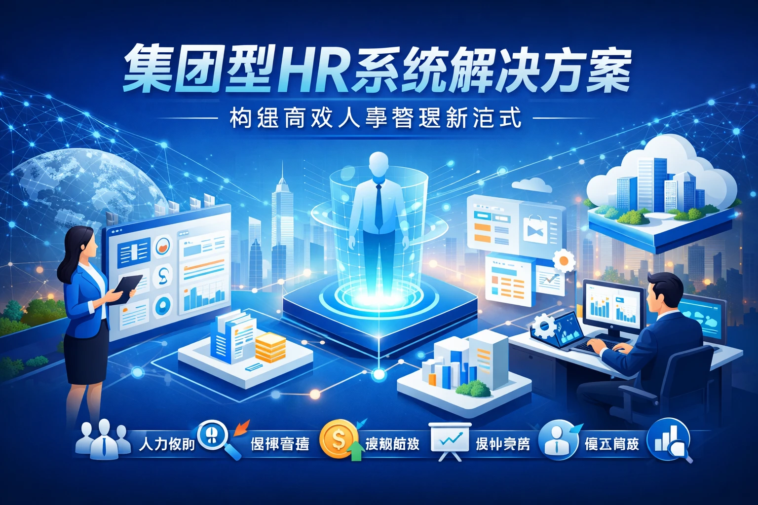 集团型HR系统解决方案:构建高效人事管理新范式