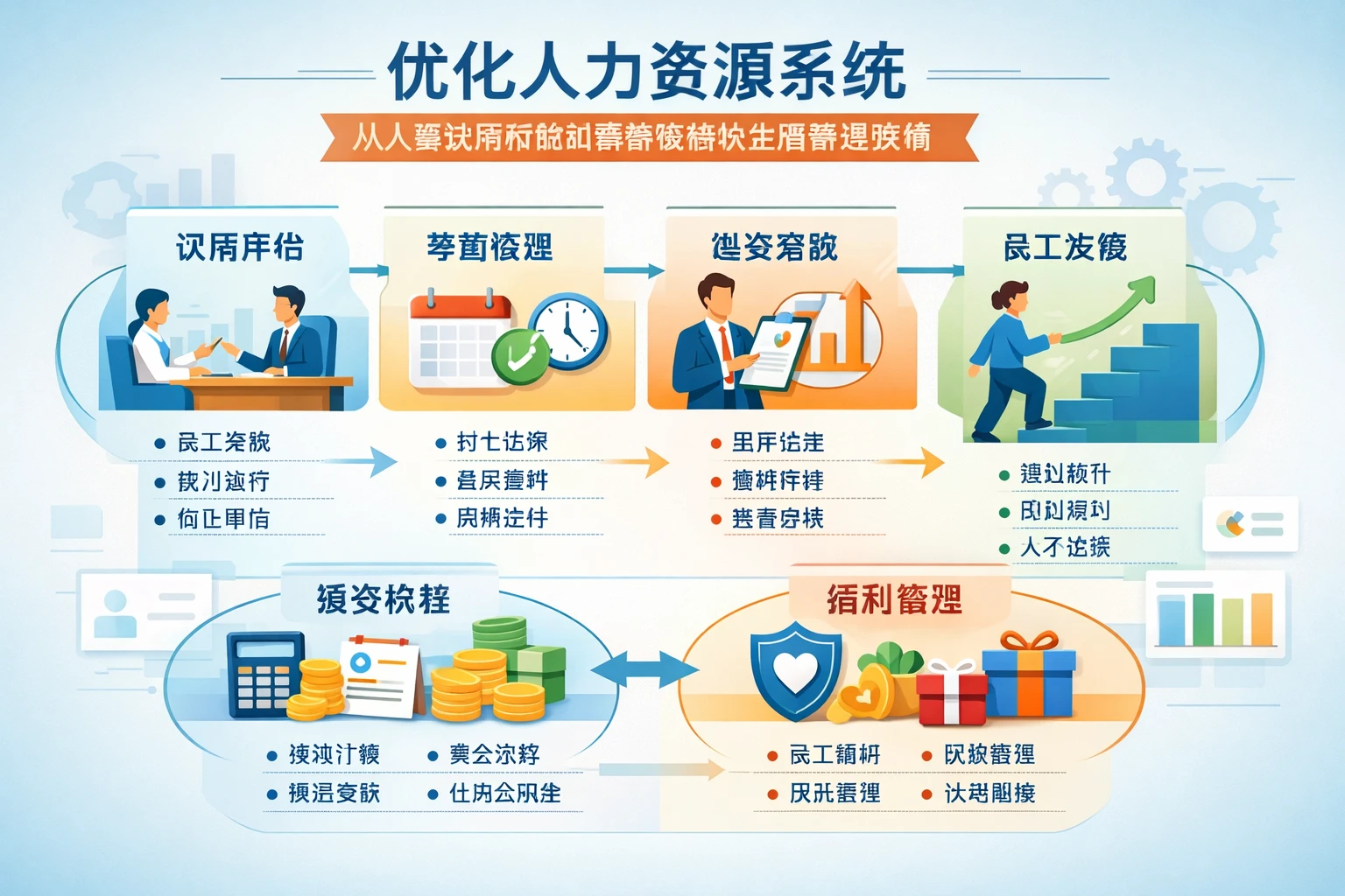 优化人力资源系统:从人事试用评估到薪资核算的全面管理策略