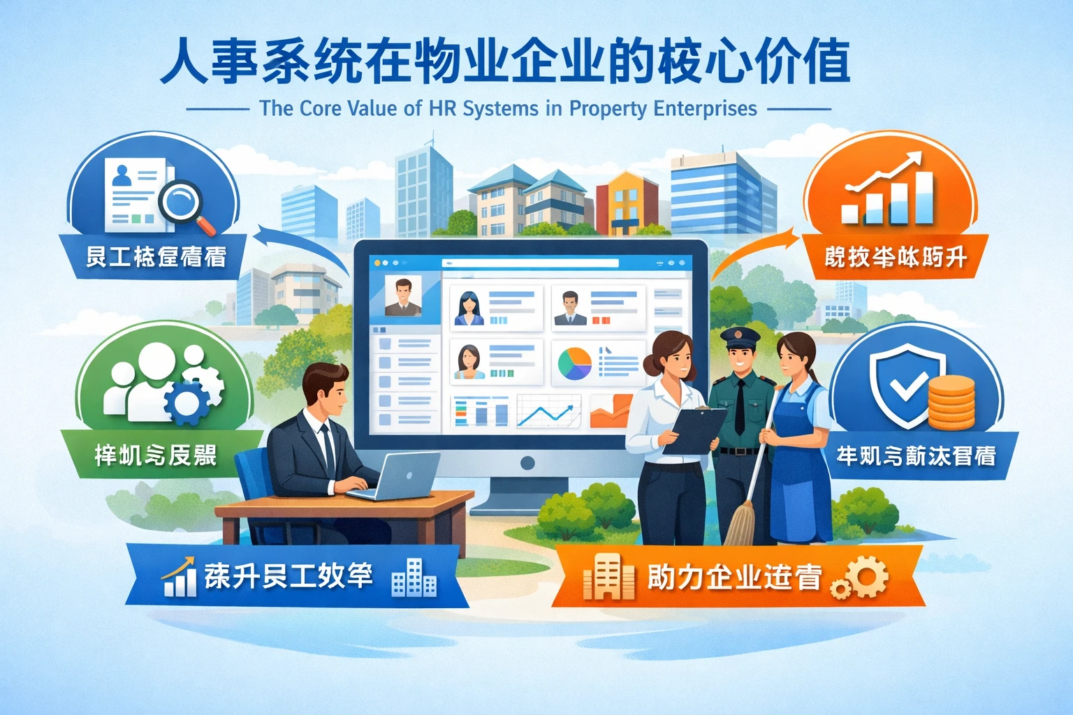 人事系统在物业企业的核心价值