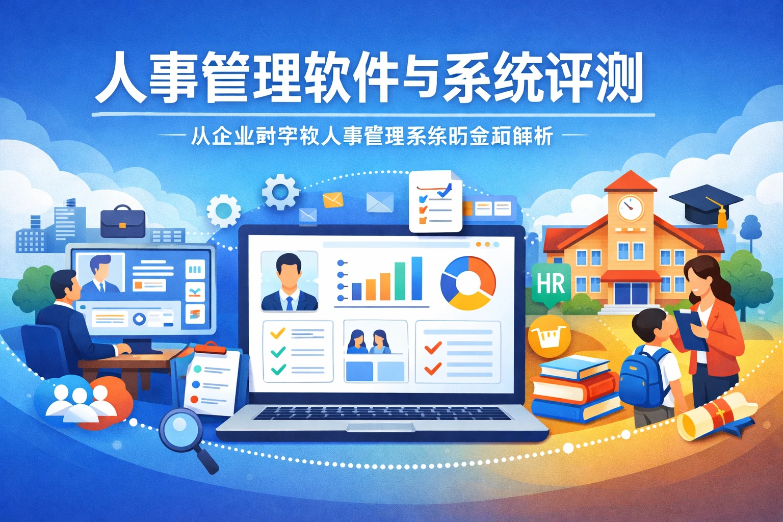 人事管理软件与系统评测：从企业到学校人事管理系统的全面解析
