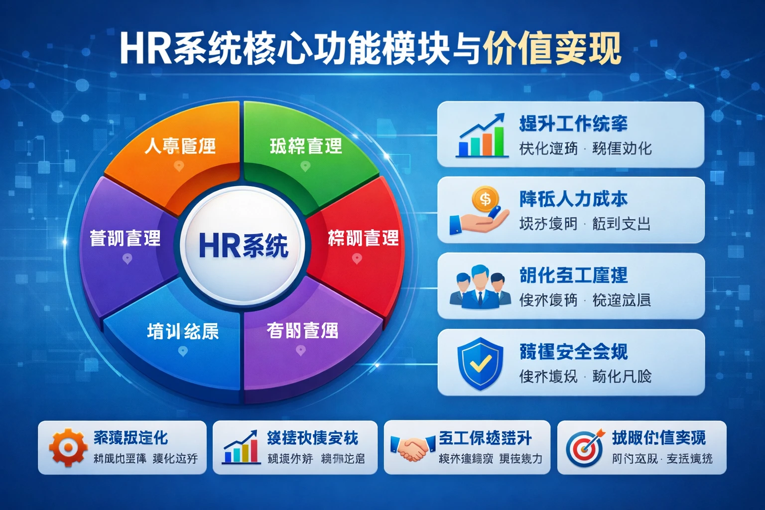 HR系统核心功能模块与价值实现