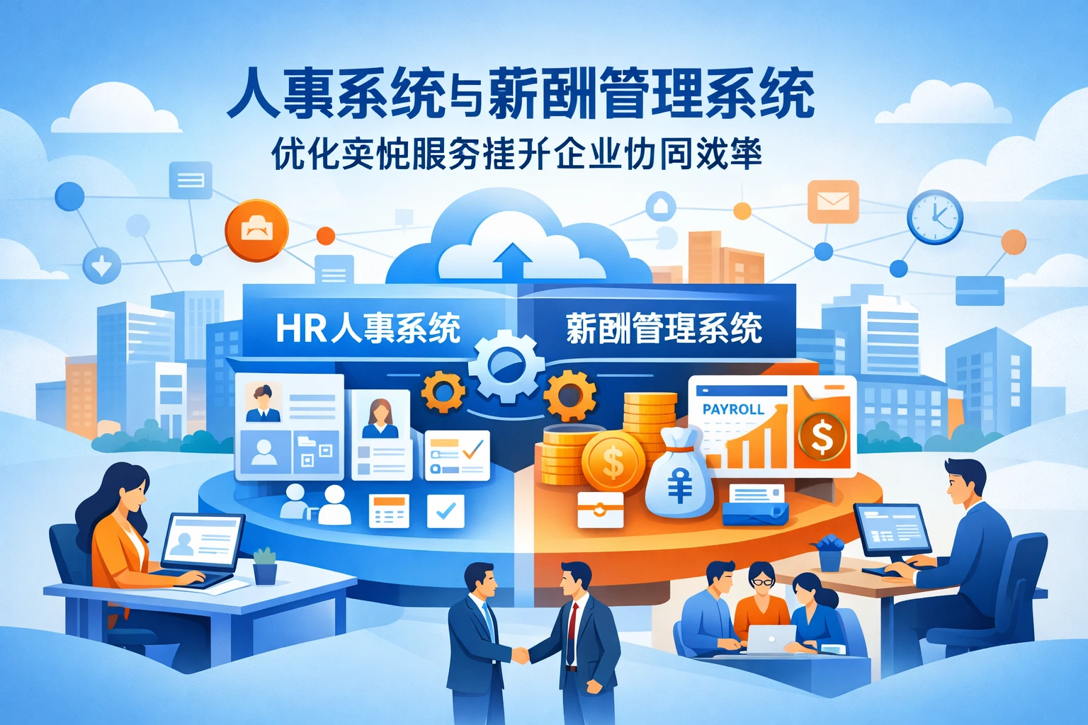 人事系统与薪酬管理系统:优化实施服务提升企业协同效率