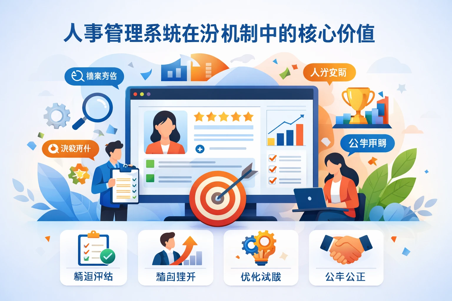 人事管理系统在评分机制中的核心价值