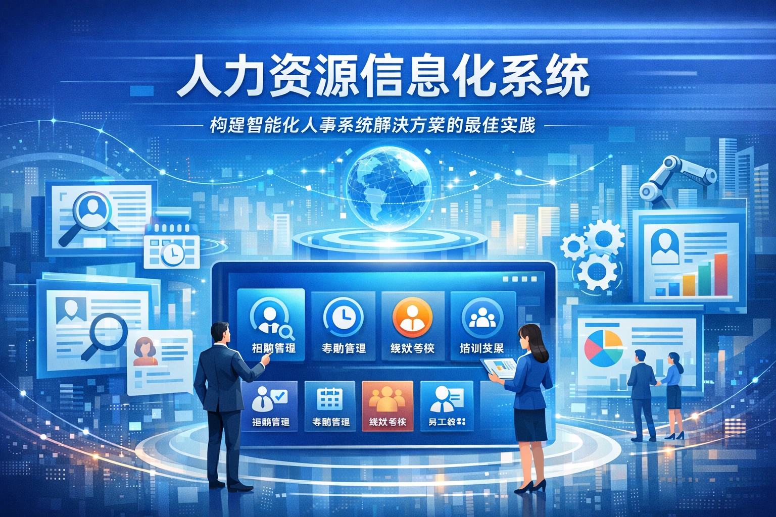 人力资源信息化系统：构建智能化人事系统解决方案的最佳实践