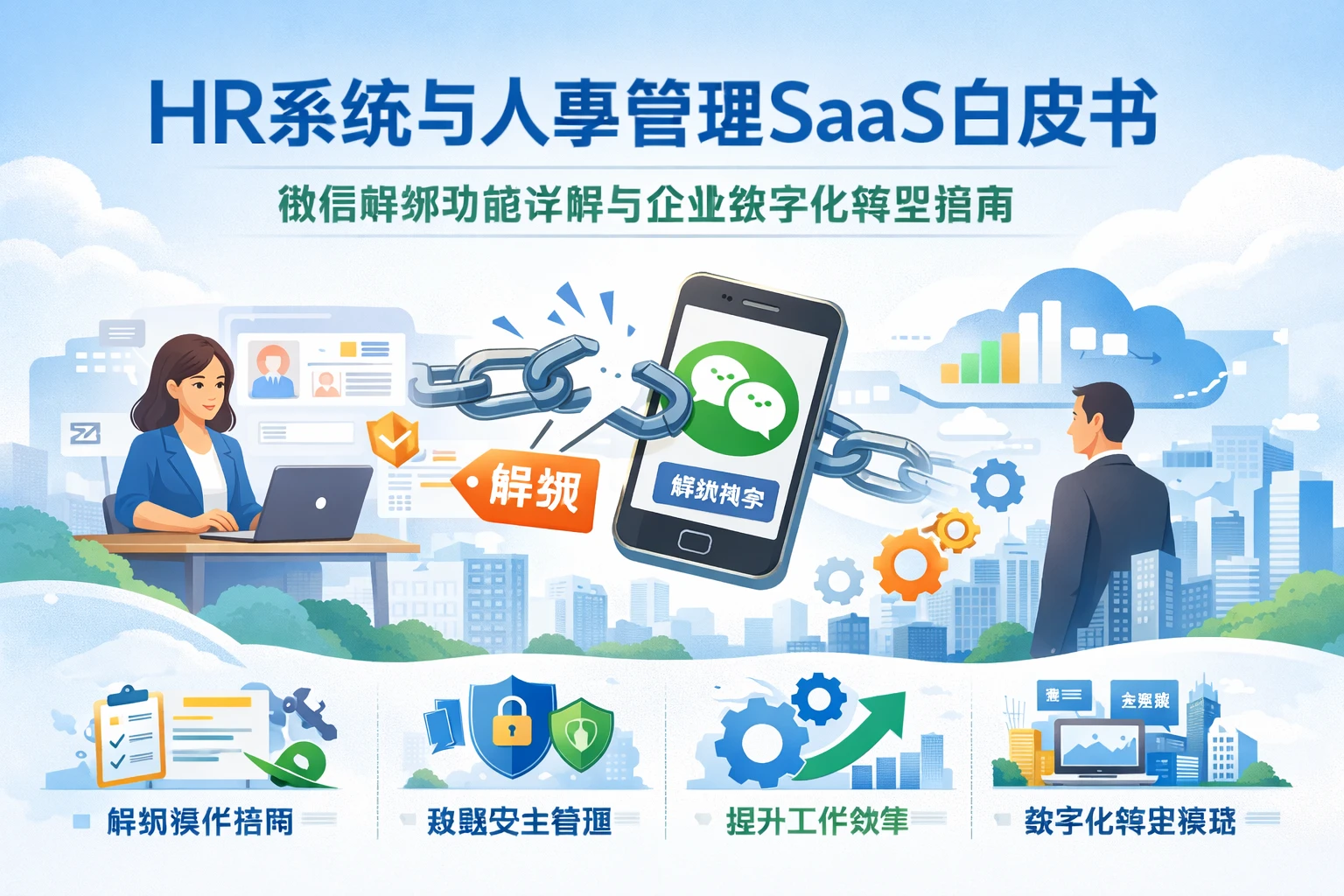 HR系统与人事管理SaaS白皮书:微信解绑功能详解与企业数字化转型指南