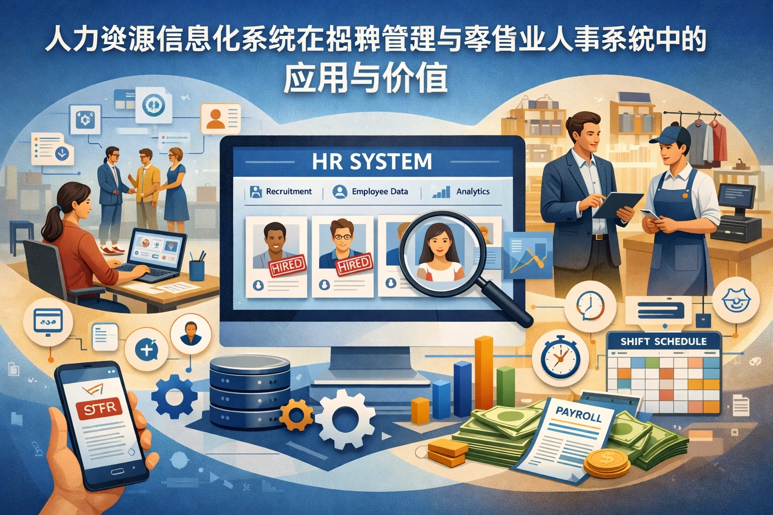 人力资源信息化系统在招聘管理与零售业人事系统中的应用与价值