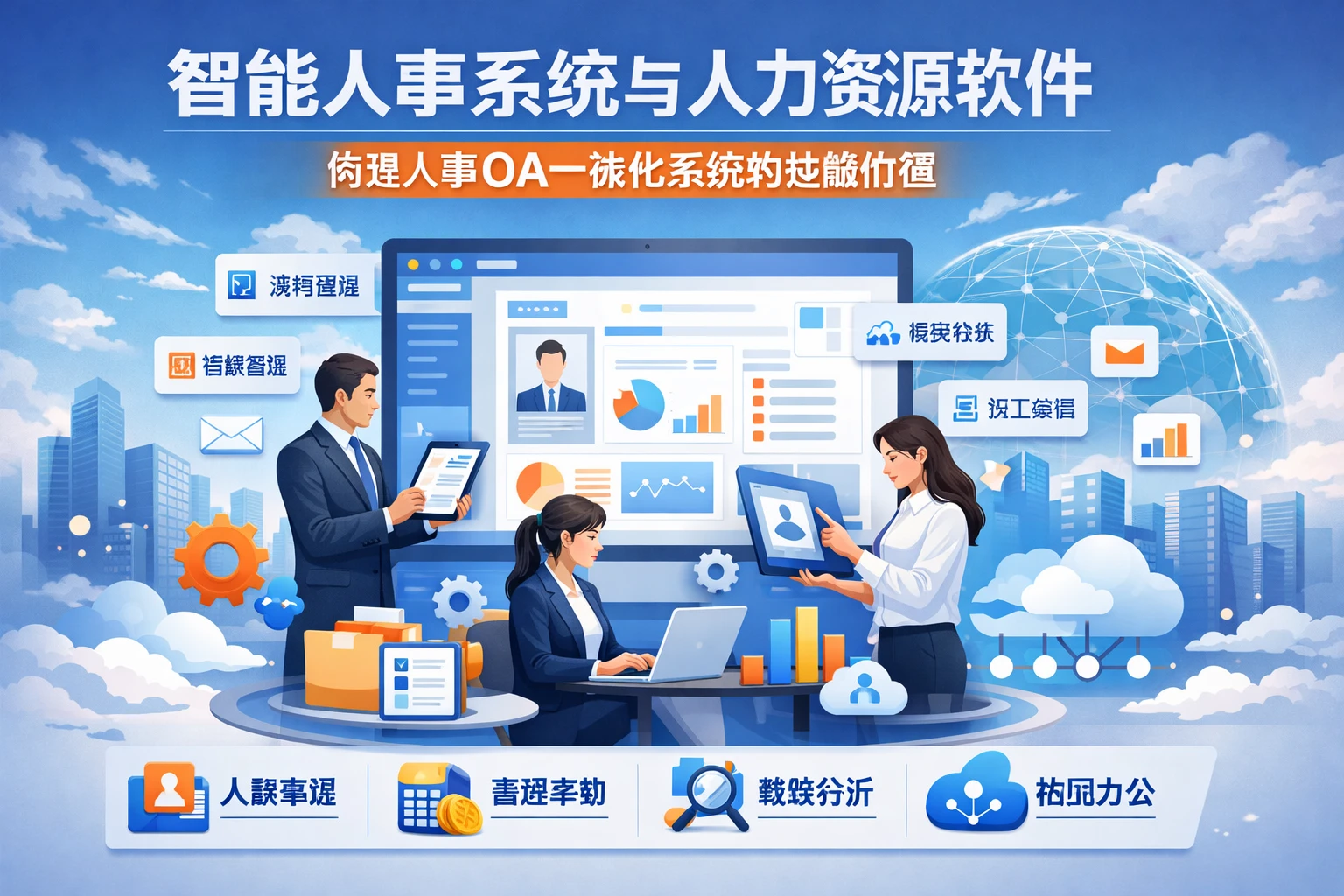 智能人事系统与人力资源软件：构建人事OA一体化系统的战略价值