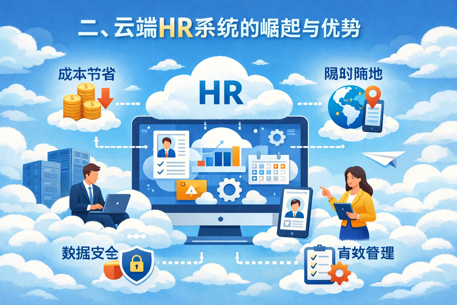 二、云端HR系统的崛起与优势