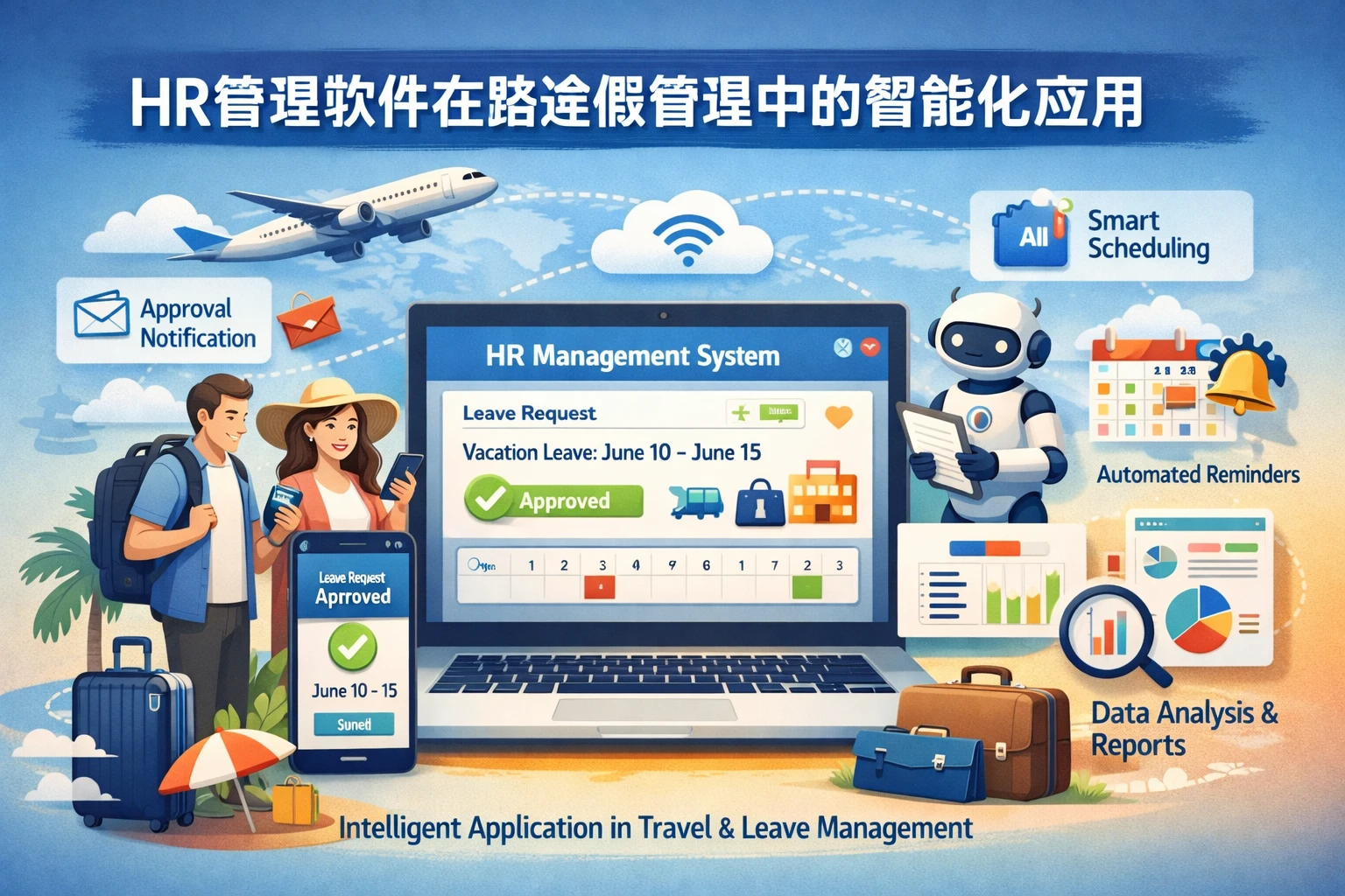 HR管理软件在路途假管理中的智能化应用